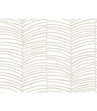 MT5675 - Cascade Palm Chevron Dune Wallpaper-Montecito by York