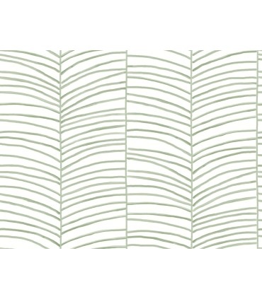 MT5674 - Cascade Palm Chevron Dune Wallpaper-Montecito by York