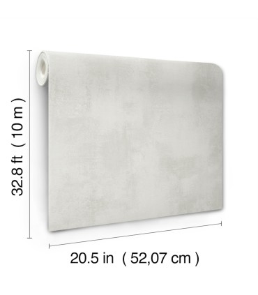 SI18563 - Italian Plaster Fog Wallpaper-Montecito by York