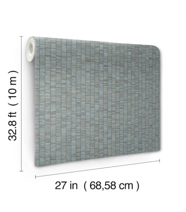 SI6576 - Lemuria Blue Wallpaper-Montecito by York