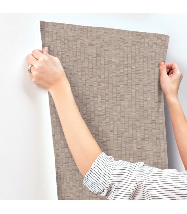 SI6575 - Lemuria Taupe Wallpaper-Montecito by York