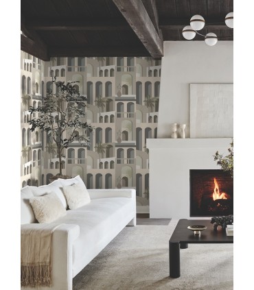 MT5618 - Monte Vista Sand & Fog Wallpaper-Montecito by York