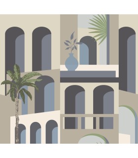 MT5619 - Monte Vista Seaside Wallpaper-Montecito by York