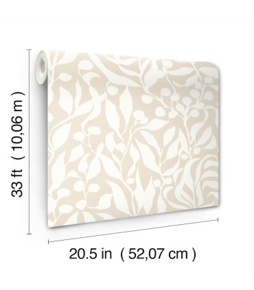 MT5613 - Olive Mill Beach Wallpaper-Montecito by York