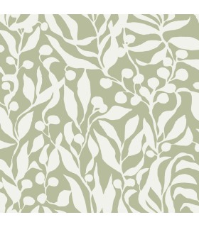 MT5614 - Olive Mill Palm Wallpaper-Montecito by York