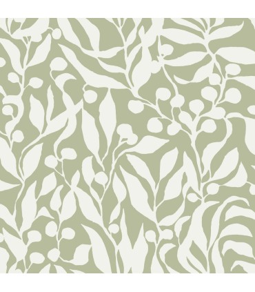 MT5614 - Olive Mill Palm Wallpaper-Montecito by York