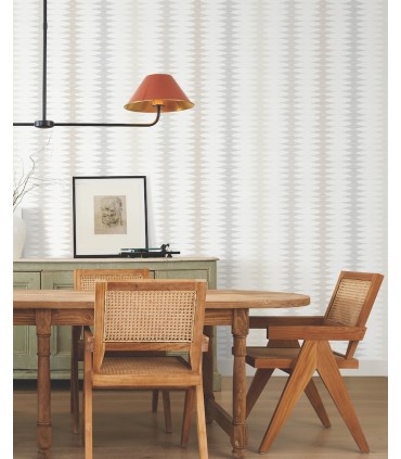 MT5642 - Woven Desert Sand and Fog Wallpaper-Montecito by York