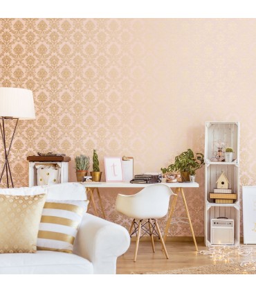CI38216 - In Register Classic Damask Wallpaper-Classic Impressions