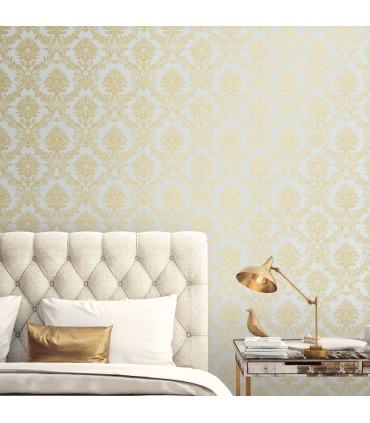 CI38218 - In Register Classic Damask Wallpaper-Classic Impressions