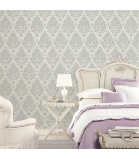 CI38223 - In Register Damask Wallpaper-Classic Impressions