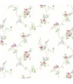 CI38227 - In Register White Wedding Trail Wallpaper-Classic Impressions