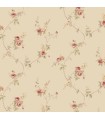 CI38228 - In Register White Wedding Trail Wallpaper-Classic Impressions
