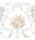 CI38229 - In register Ornamental Floral Wallpaper-Classic Impressions