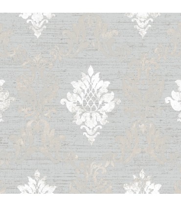 CI38241 - In Register Silk Damask Wallpaper-Classic Impressions