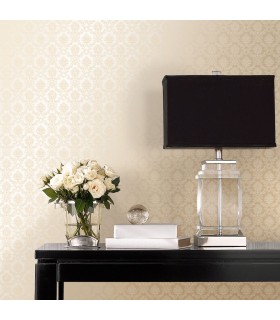 CI38250 - Mini Damask Wallpaper-Classic Impressions
