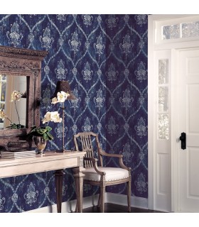 CI38252 - Regal Damask Wallpaper-Classic Impressions
