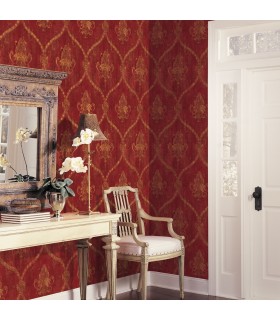 CI38254 - Regal Damask Wallpaper-Classic Impressions