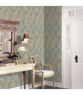 CI38255 - Regal Damask Wallpaper-Classic Impressions