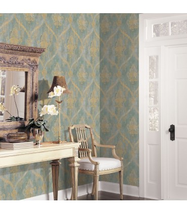 CI38255 - Regal Damask Wallpaper-Classic Impressions