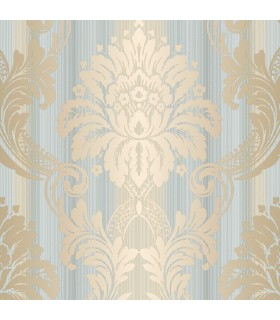 CI38264 - String Damask Wallpaper-Classic Impressions