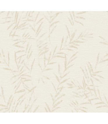 AB3065 - Allerton Bamboo Alabaster Wallpaper-Antonina Vella Artifacts