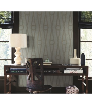 AB3013 - Henlein Grey Wallpaper-Antonina Vella Artifacts