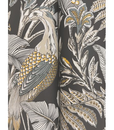 AB3104 - Heronwood Black Wallpaper-Antonina Vella Artifacts