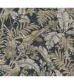 AB3104 - Heronwood Black Wallpaper-Antonina Vella Artifacts