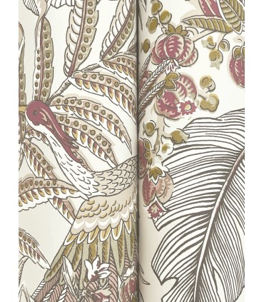 AB3101 - Heronwood Mulberry Wallpaper-Antonina Vella Artifacts