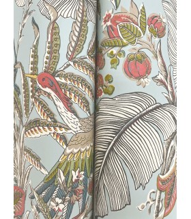 AB3102 - Heronwood Sky Blue Wallpaper-Antonina Vella Artifacts