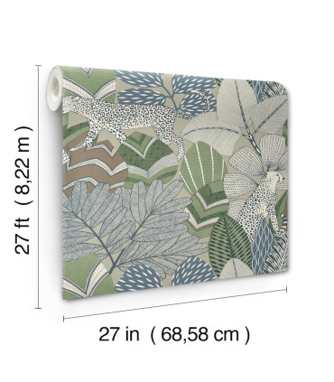 AB3115 - Namiri Blue Wallpaper-Antonina Vella Artifacts