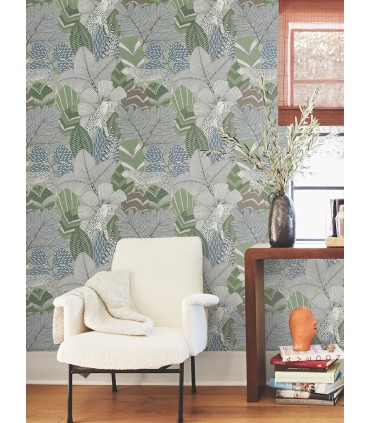 AB3115 - Namiri Blue Wallpaper-Antonina Vella Artifacts