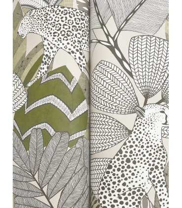 AB3114 - Namiri Green Wallpaper-Antonina Vella Artifacts