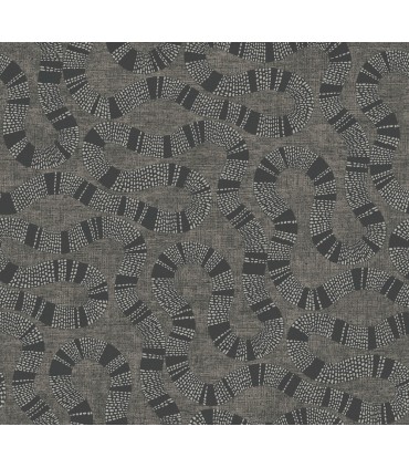 AB3004 - Ophidia Black Wallpaper-Antonina Vella Artifacts