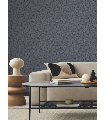 AB3002 - Ophidia Navy Wallpaper-Antonina Vella Artifacts