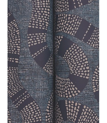 AB3002 - Ophidia Navy Wallpaper-Antonina Vella Artifacts