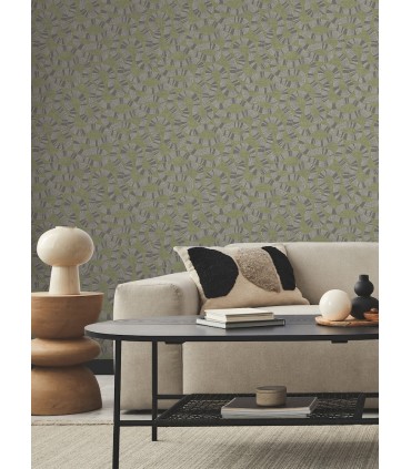 AB3005 - Ophidia Olive Wallpaper-Antonina Vella Artifacts