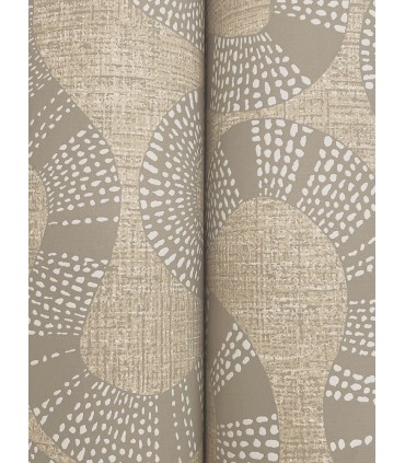 AB3003 - Ophidia Taupe Wallpaper-Antonina Vella Artifacts