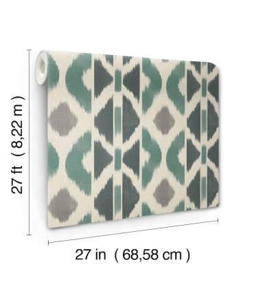 AB3092 - Patan Indigo Wallpaper-Antonina Vella Artifacts