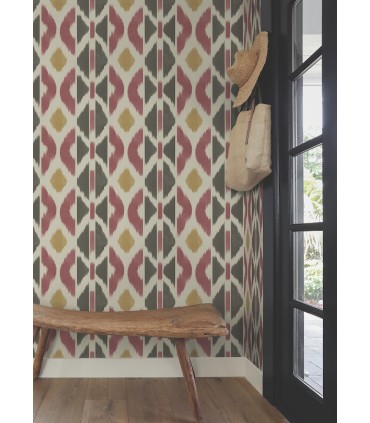 AB3091 - Patan Ruby Wallpaper-Antonina Vella Artifacts