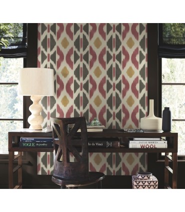 AB3091 - Patan Ruby Wallpaper-Antonina Vella Artifacts