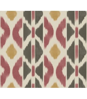 AB3091 - Patan Ruby Wallpaper-Antonina Vella Artifacts