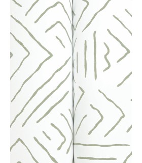 AB3082 - Sirih Sage Wallpaper-Antonina Vella Artifacts