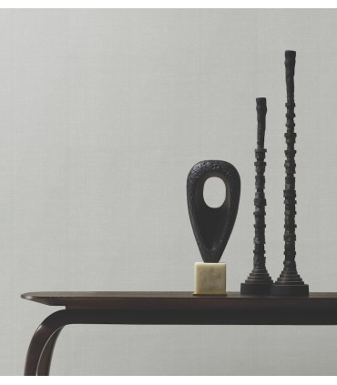 AB1804 - Woven Linen Grey Wallpaper-Antonina Vella Artifacts