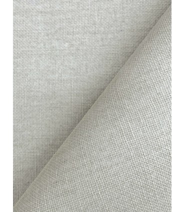 AB1804 - Woven Linen Grey Wallpaper-Antonina Vella Artifacts