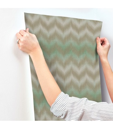 MI10513 - Ande Green Wallpaper-Missoni 5 by York