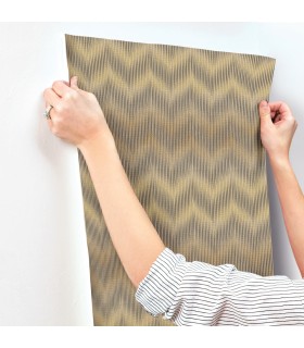 MI10511 - Ande Ochre Wallpaper-Missoni 5 by York