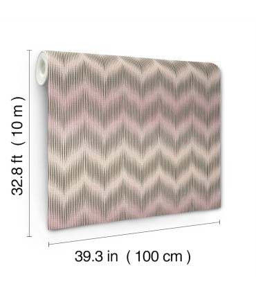 MI10514 - Ande Pink Wallpaper-Missoni 5 by York