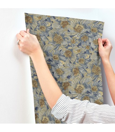 MI10501 - Anemoni Blue Wallpaper-Missoni 5 by York