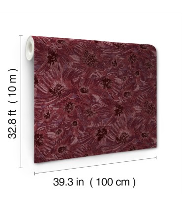 MI10505 - Anemoni Burgundy Wallpaper-Missoni 5 by York